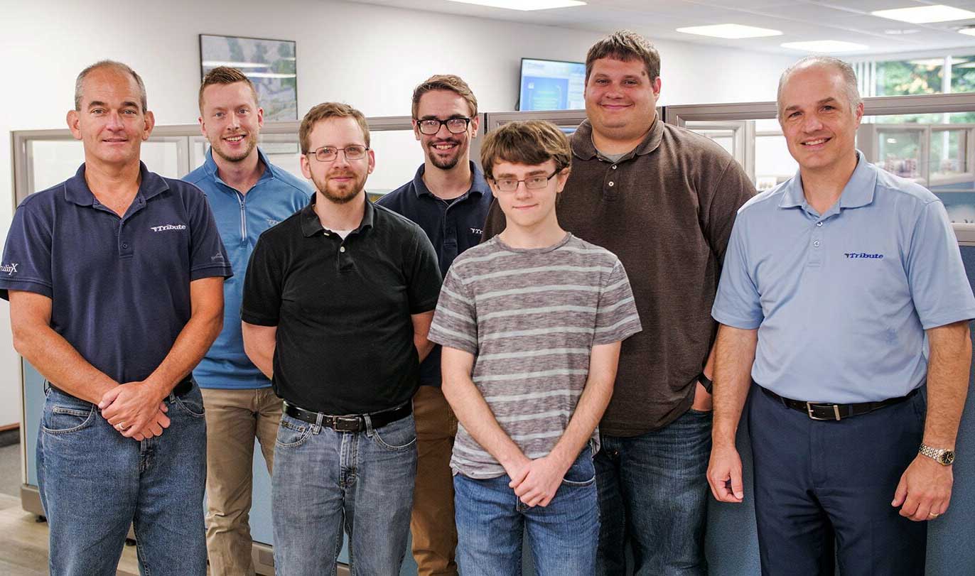 Members of Tribute’s development team that are ready to assist fluid sealing distributors by enhancing the capabilities of the TrulinX ERP System.
