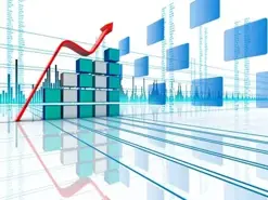 growth arrow infographic