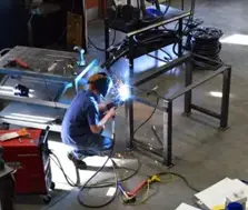 guy welding