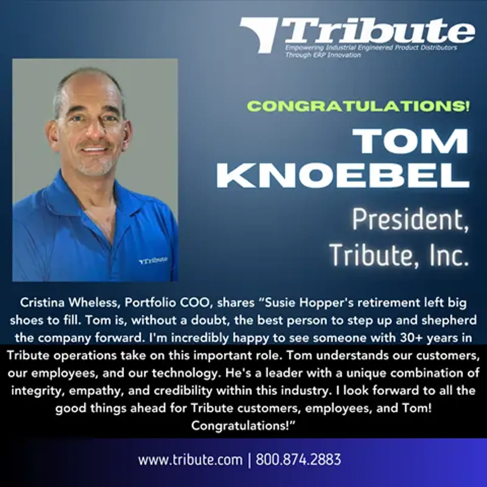 Tom Knoebel President